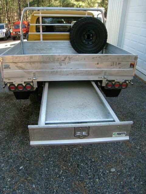 1993 Yellow Toyota Land Cruiser Cab & Chassis