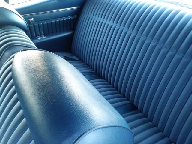 1970 Blue Chevrolet Monte Carlo Coupe