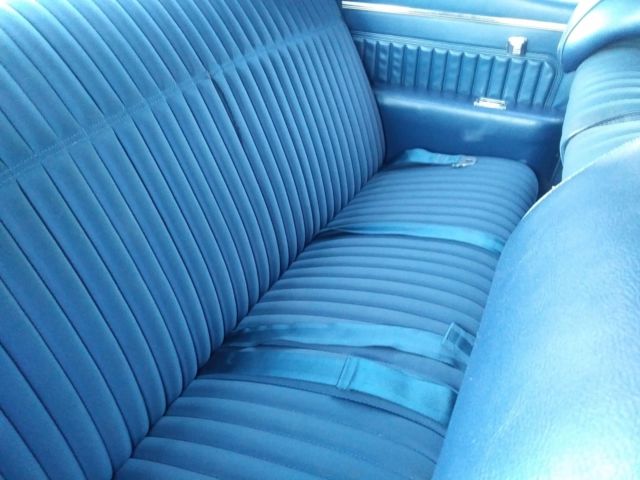 1970 Blue Chevrolet Monte Carlo Coupe