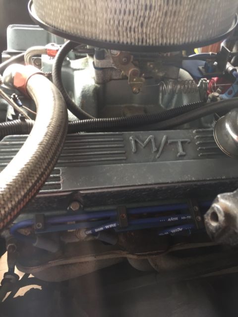 1971 Red Pontiac Le Mans Convertible