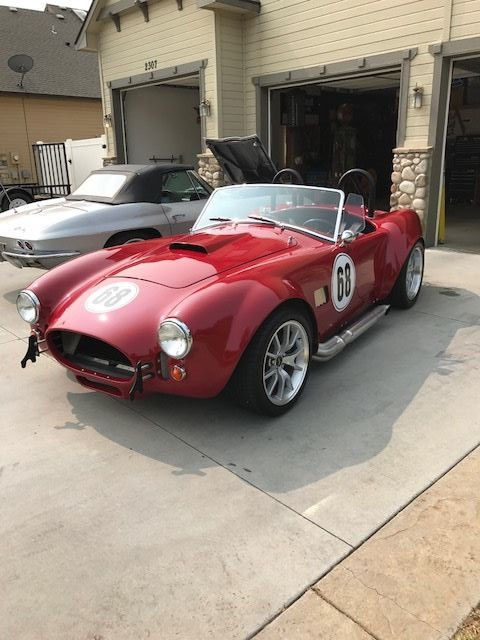 1965 Red Ford SHelby Cobra Factory 5 Cobra