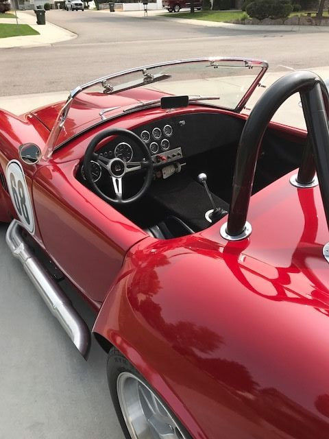 1965 Red Ford SHelby Cobra Factory 5 Cobra