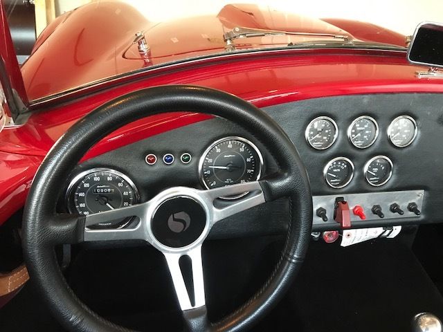 1965 Red Ford SHelby Cobra Factory 5 Cobra