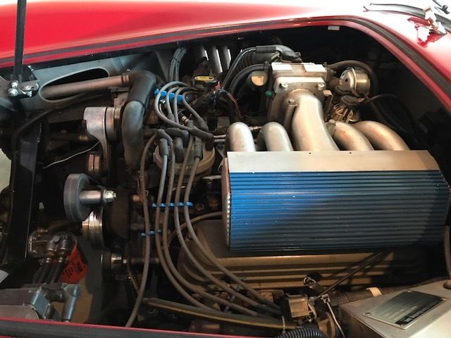 1965 Red Ford SHelby Cobra Factory 5 Cobra