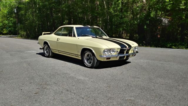 1965 Butternut Yellow Chevrolet Corvair Coupe