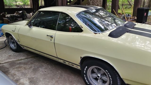 1965 Butternut Yellow Chevrolet Corvair Coupe