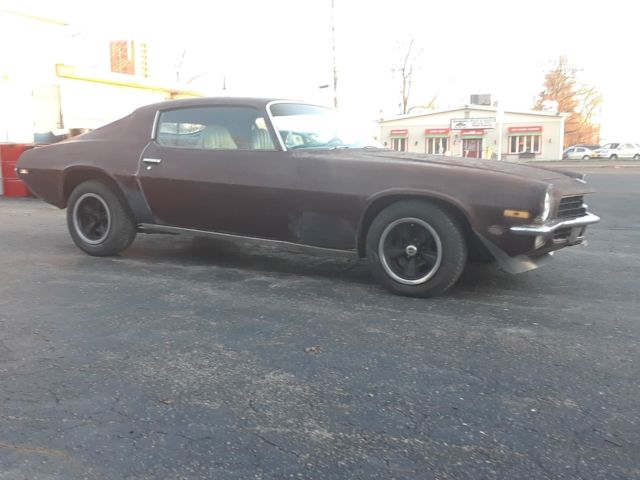 1972 Burgundy Chevrolet Camaro Coupe