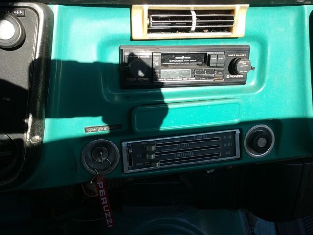 1972 Teal Chevrolet C-10 Standard Cab Pickup
