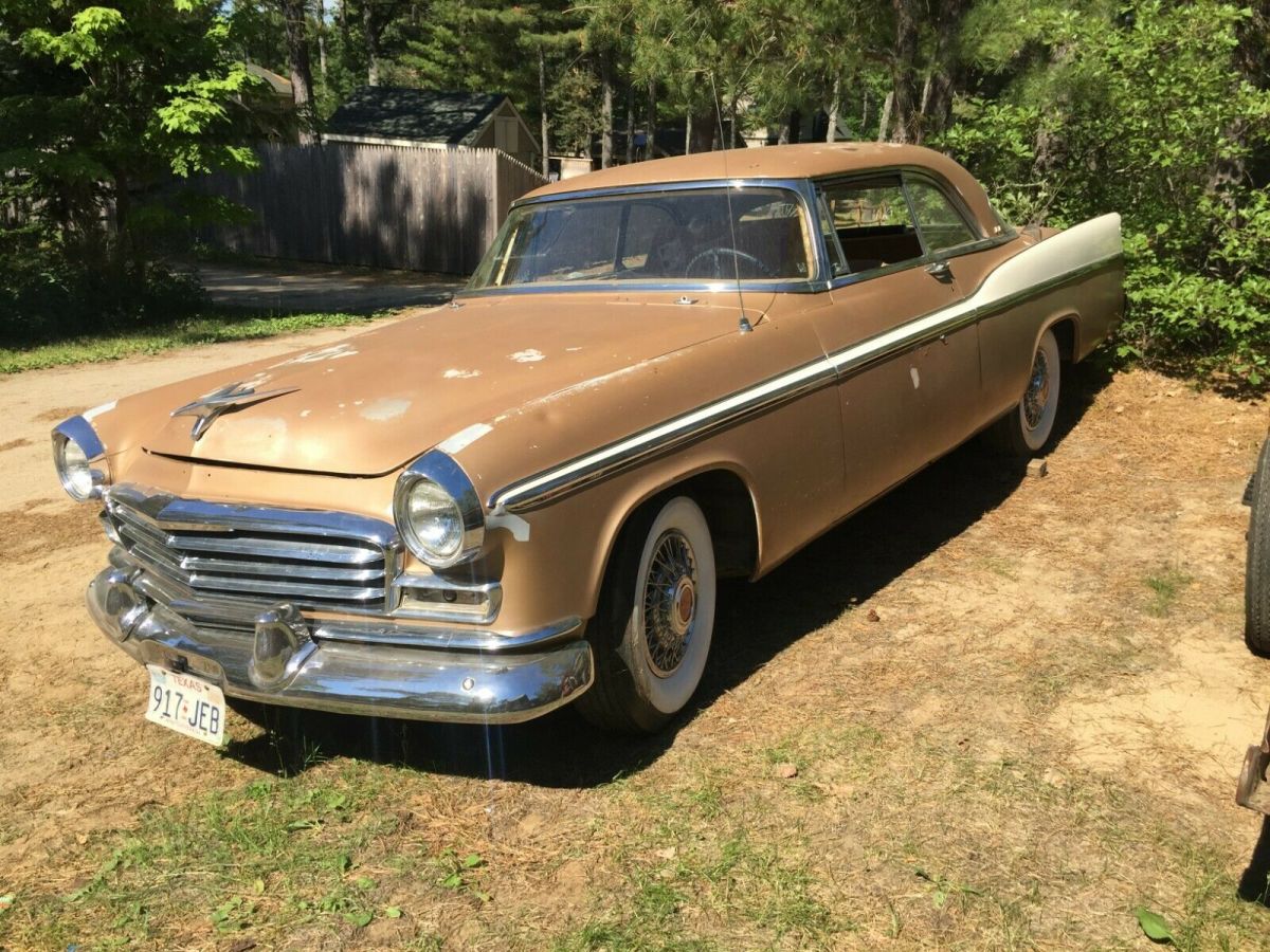 1956 Gold Chrysler New Yorker Coupe