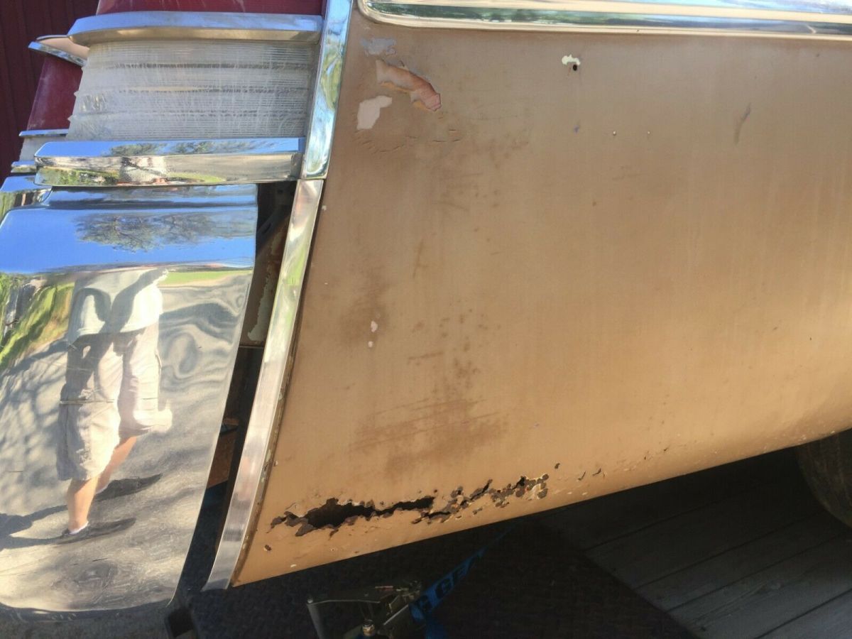 1956 Gold Chrysler New Yorker Coupe