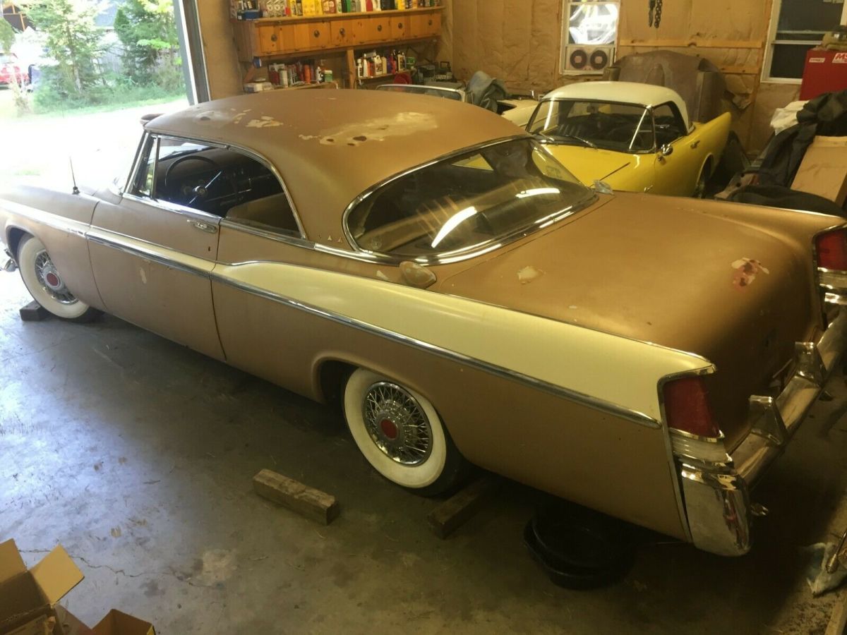 1956 Gold Chrysler New Yorker Coupe