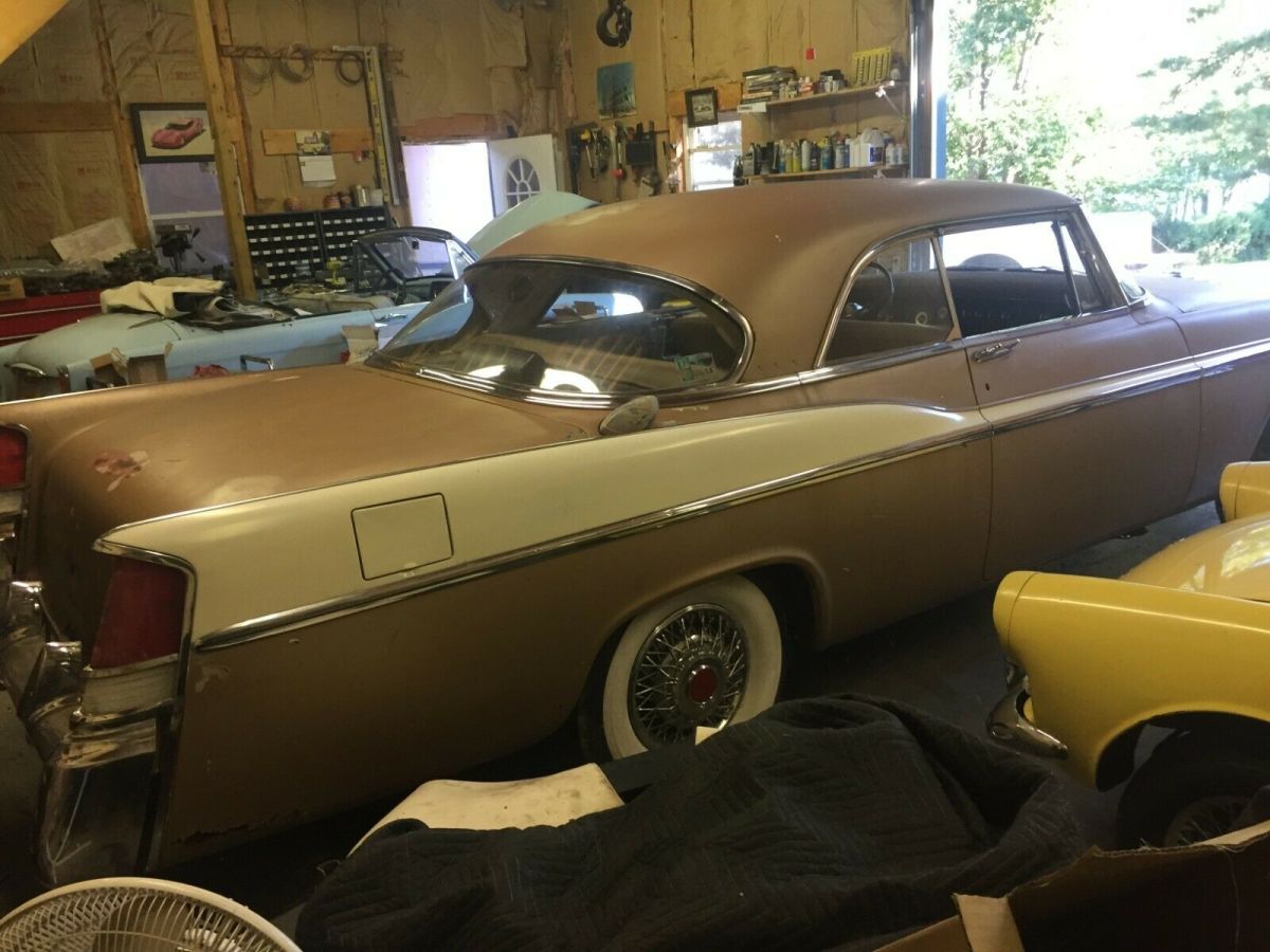 1956 Gold Chrysler New Yorker Coupe