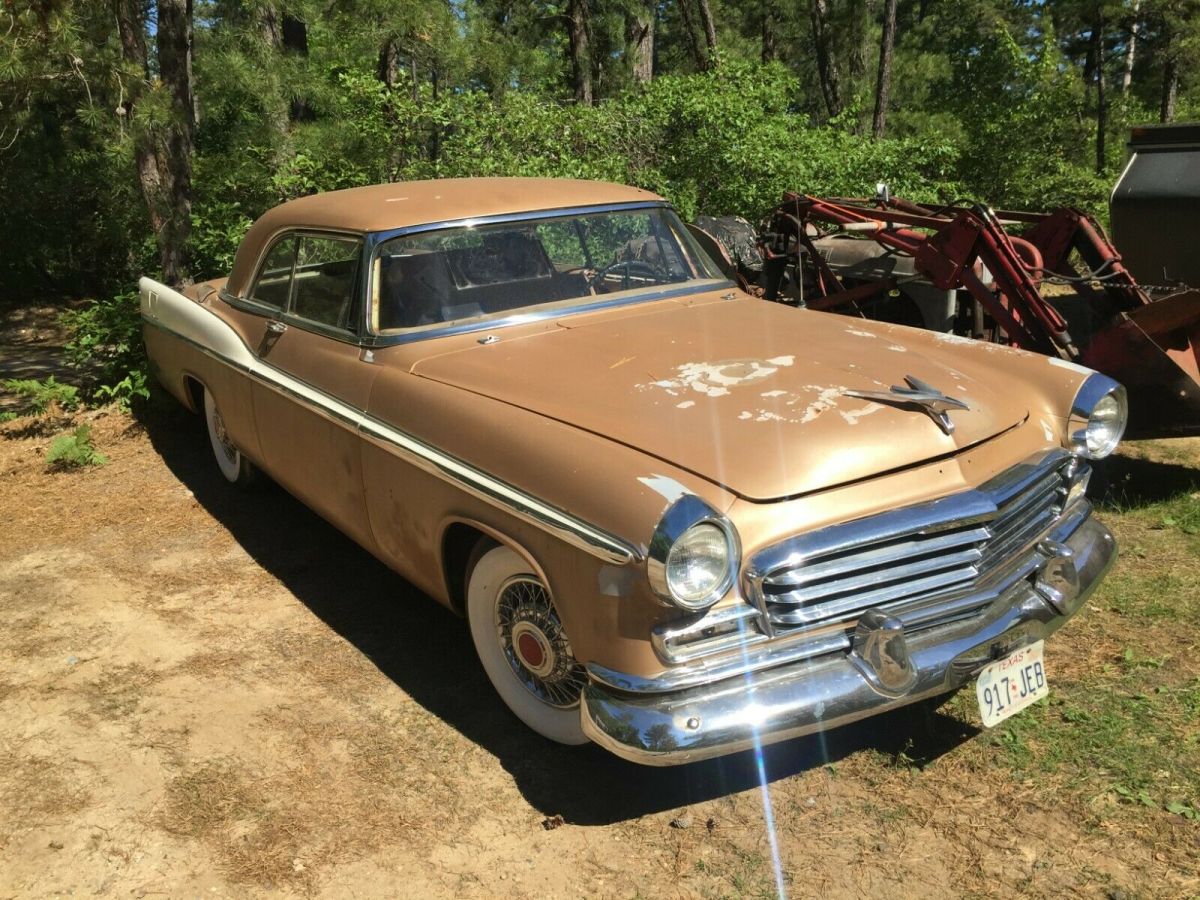 1956 Gold Chrysler New Yorker Coupe