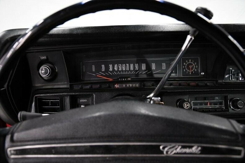 1971 Red Chevrolet Chevelle Convertible