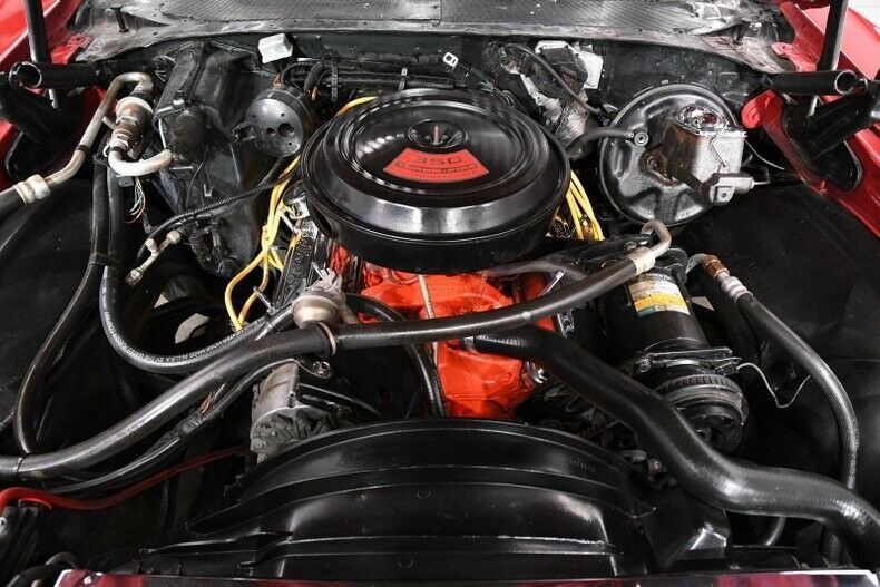 1971 Red Chevrolet Chevelle Convertible