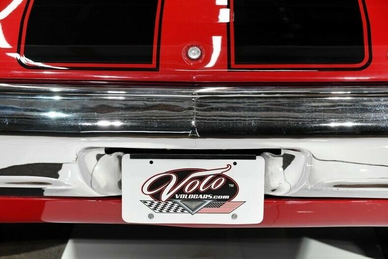 1971 Red Chevrolet Chevelle Convertible