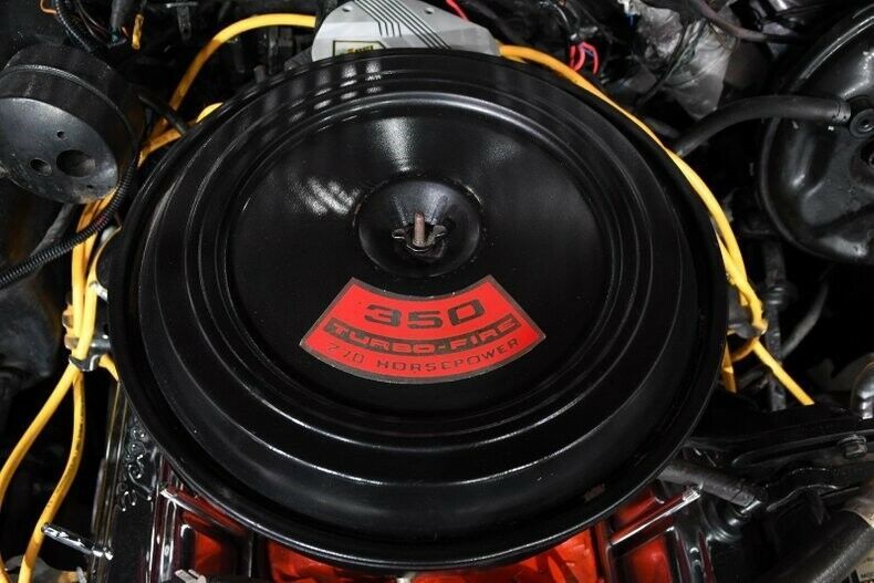 1971 Red Chevrolet Chevelle Convertible