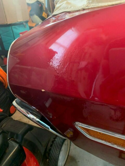 1970 Candy Apple Red over Gold Flake Dodge Challenger Coupe