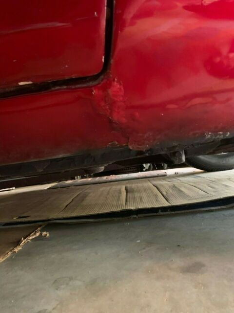 1970 Candy Apple Red over Gold Flake Dodge Challenger Coupe