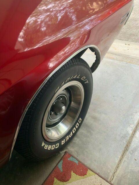 1970 Candy Apple Red over Gold Flake Dodge Challenger Coupe