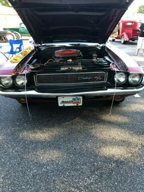 1970 Candy Apple Red over Gold Flake Dodge Challenger Coupe