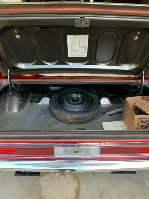 1970 Candy Apple Red over Gold Flake Dodge Challenger Coupe