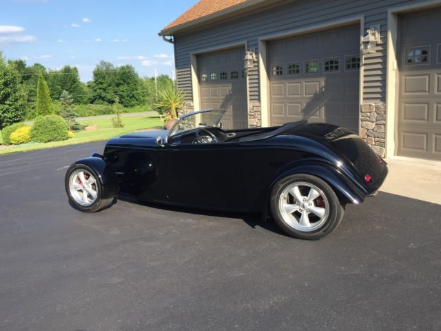 1933 Black Ford Model A Convertible