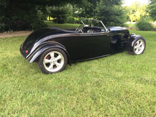 1933 Black Ford Model A Convertible