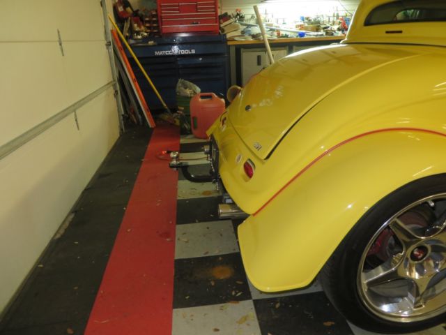 1933 Kandy Apple Red Ford FACTORY FIVE Coupe