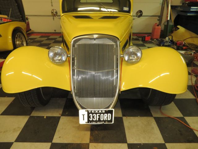 1933 Kandy Apple Red Ford FACTORY FIVE Coupe