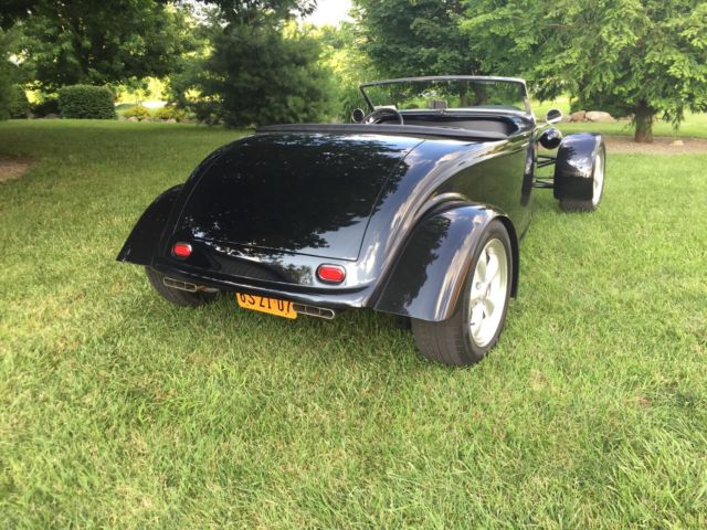 1933 Black Ford Model A Convertible