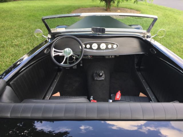 1933 Black Ford Model A Convertible