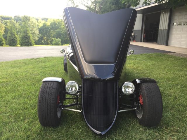 1933 Black Ford Model A Convertible