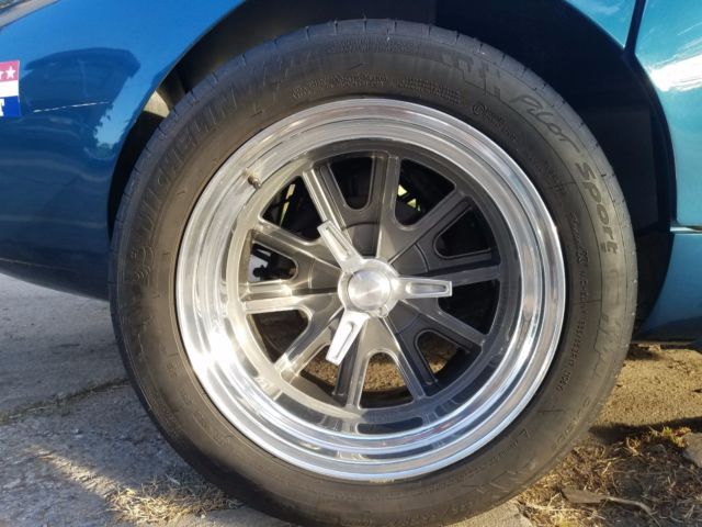 1965 Gaurdsman Blue with White Racing Stripes Ford Daytona by Factory Five 2 door