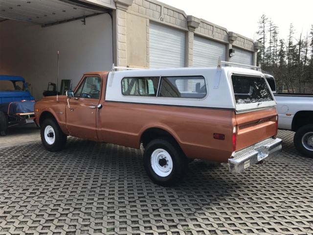 1972 Orange Chevrolet C-10 Cab & Chassis