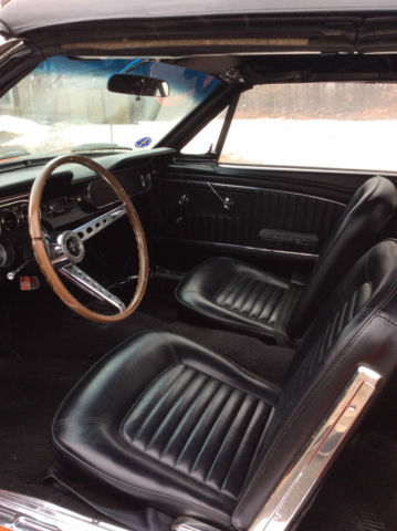 1965 Poppy Red (color code 3) Ford Mustang Convertible