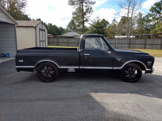 1968 Black Chevrolet C-10 Standard Cab Pickup