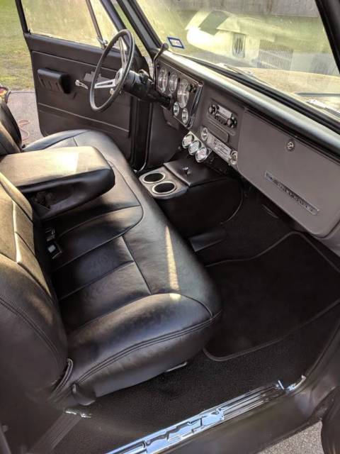 1968 Black Chevrolet C-10 Standard Cab Pickup