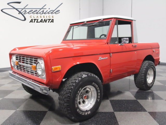 1971 Red Ford Bronco SUV