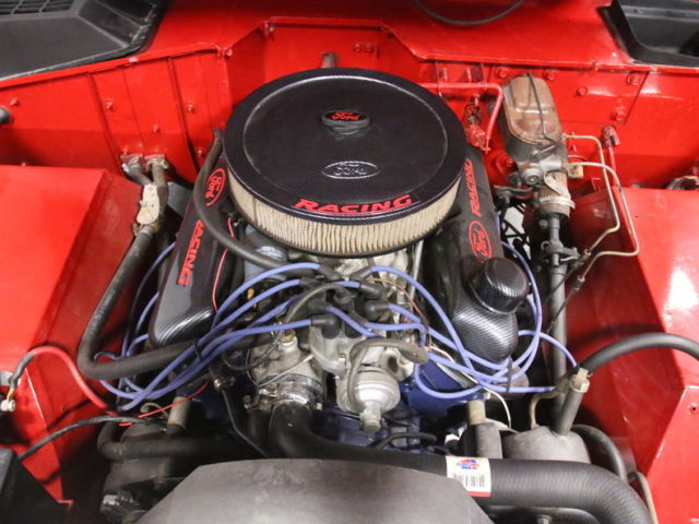 1971 Red Ford Bronco SUV