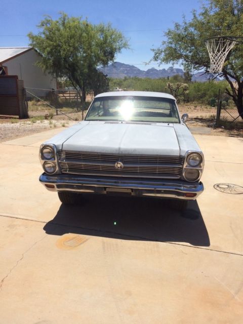 1966 Gray Ford Fairlane Fastback