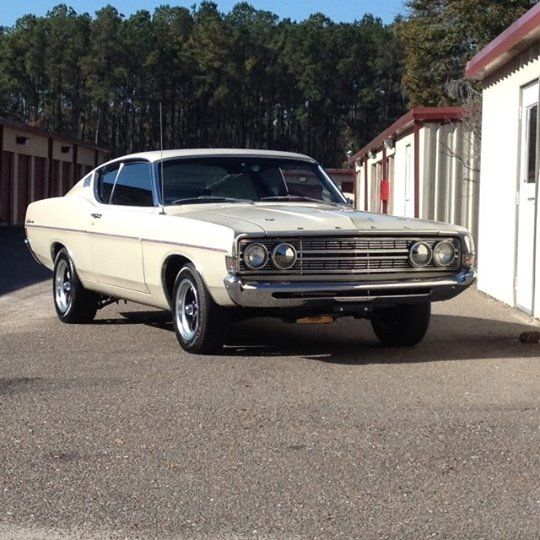 1968 Beige Ford Fairlane Fastback