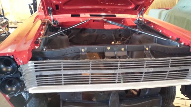 1966 Red Ford Fairlane Convertible