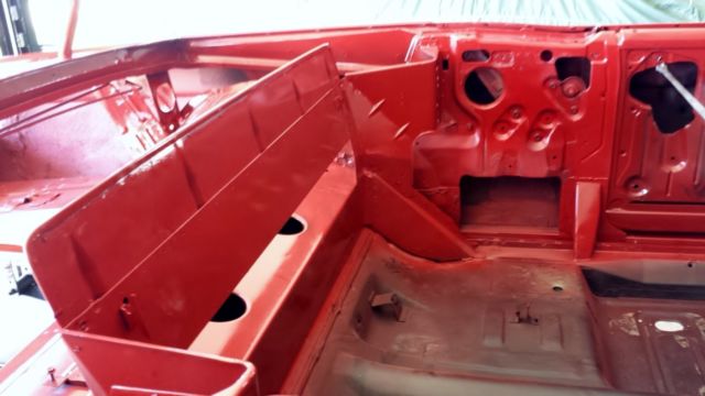 1966 Red Ford Fairlane Convertible
