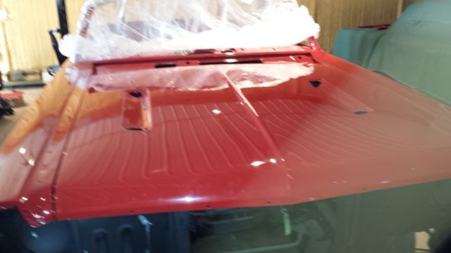 1966 Red Ford Fairlane Convertible
