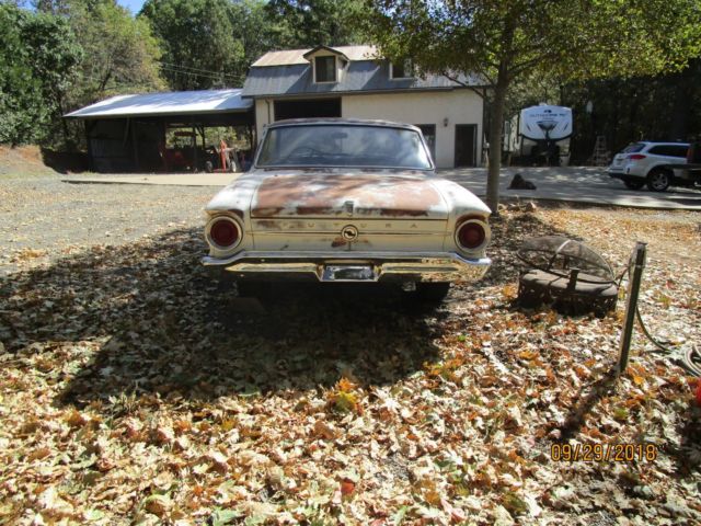 1963 White Ford Falcon
