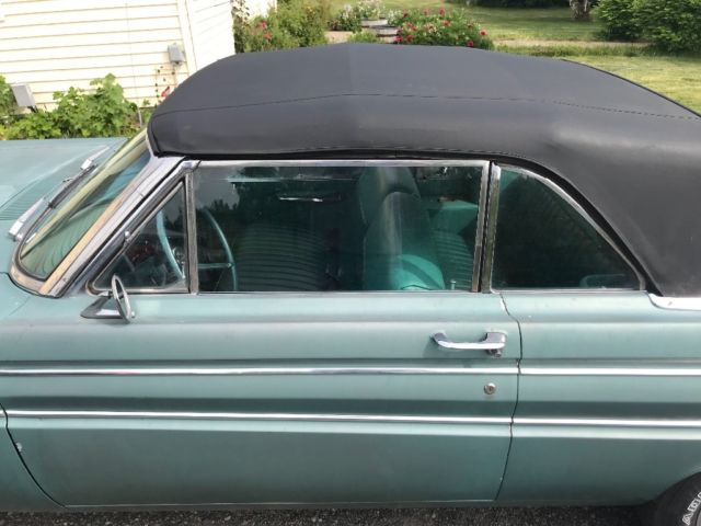 1964 Teal Ford Falcon Convertible