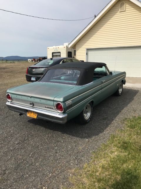 1964 Teal Ford Falcon Convertible