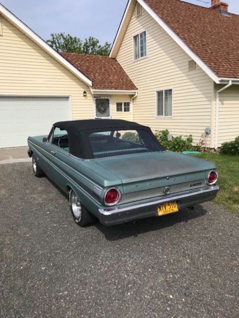 1964 Teal Ford Falcon Convertible