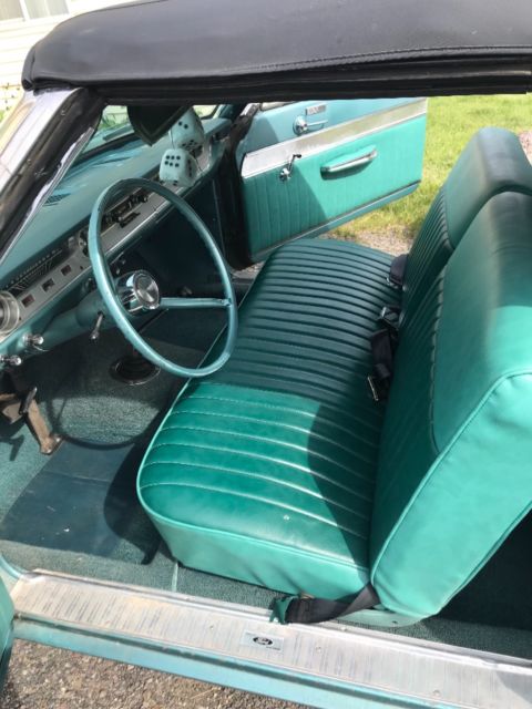 1964 Teal Ford Falcon Convertible